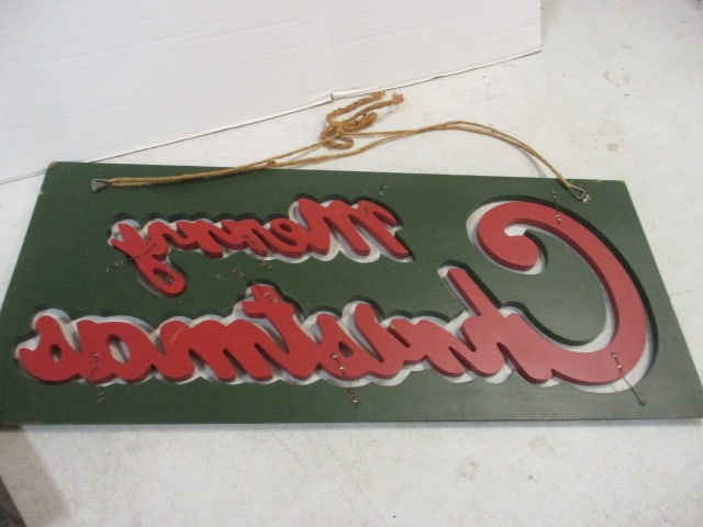 Merry Christmas Cut Out Sign (23 x 10) & It's the Most - 8