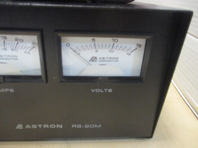 Astron RS-20M Dual Meter Power Supply, Yaesu HF Transceiver - 6