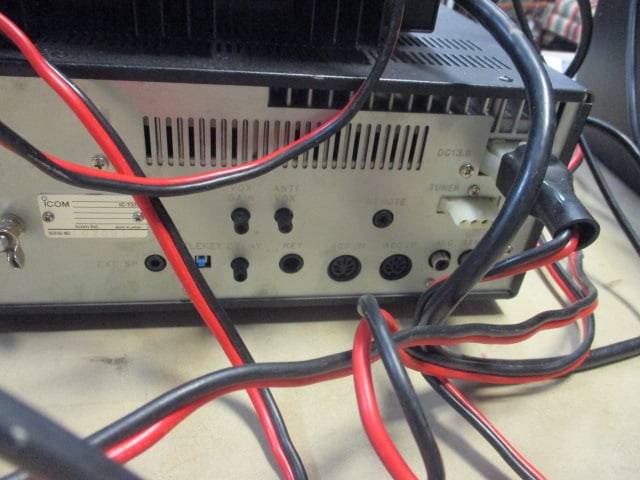 Astron RS-20M Dual Meter Power Supply, Icom HF Transceiver - 10