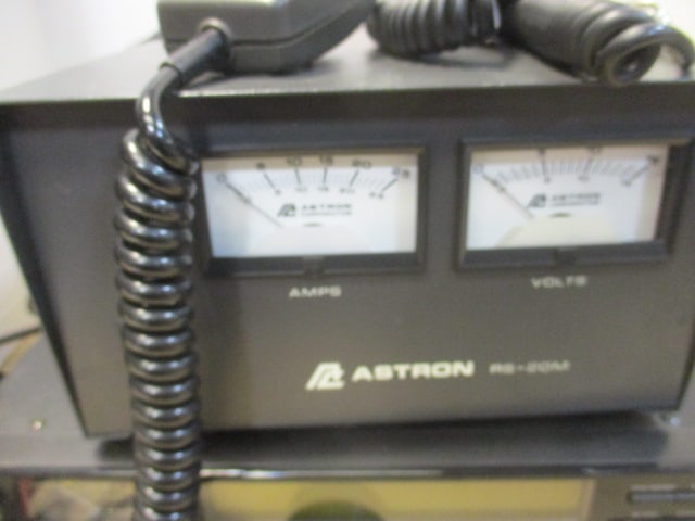 Astron RS-20M Dual Meter Power Supply, Icom HF Transceiver - 3