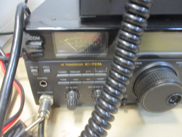 Astron RS-20M Dual Meter Power Supply, Icom HF Transceiver - 6