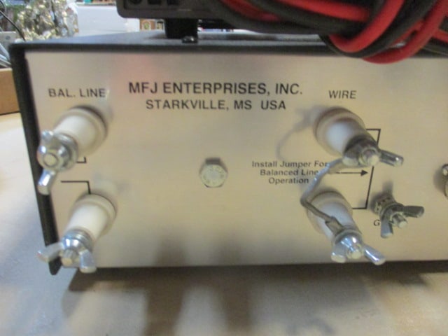 MFJ Versa Tuner Antenna Tuner & Yaesu FT7S7GX Transceiver - 11