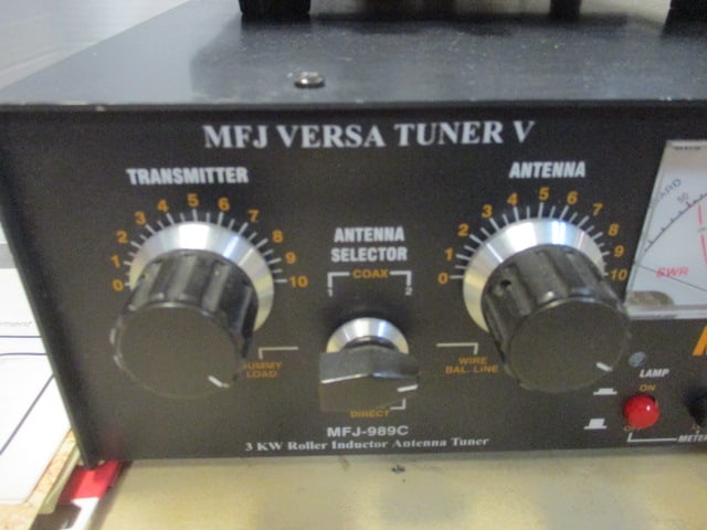 MFJ Versa Tuner Antenna Tuner & Yaesu FT7S7GX Transceiver - 5