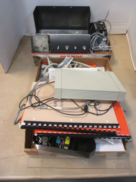 Ham Radio Books & Instructions, Misc. Parts,: Used for Ham Radio Operations (See all pictures)