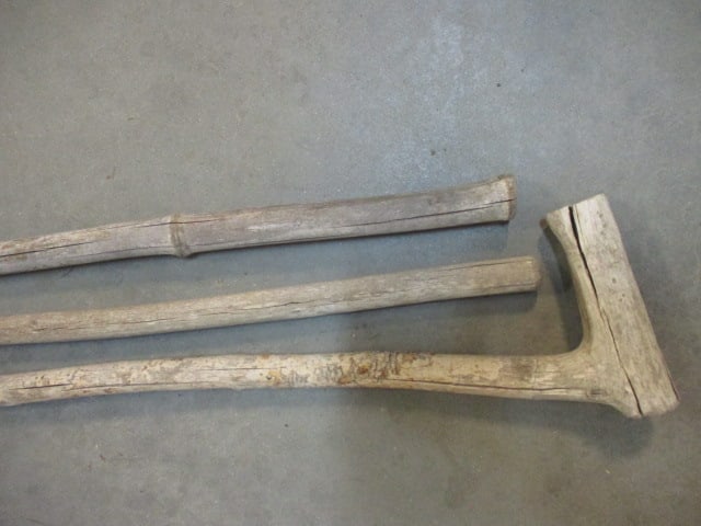 8 Handmade Canes of Various Trees, Carving, lengths and shapes - 10