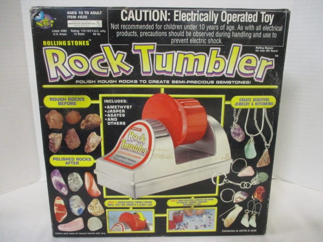 Rolling Stones Rock Tumbler in Box: .