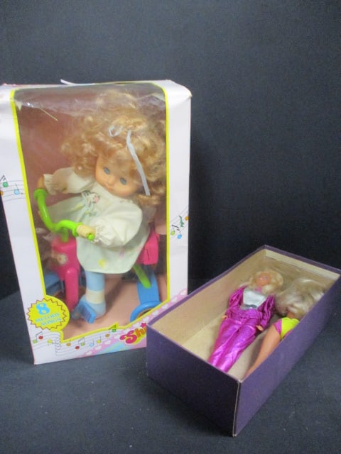 2 Barbie Dolls & Shirley Doll in box: .