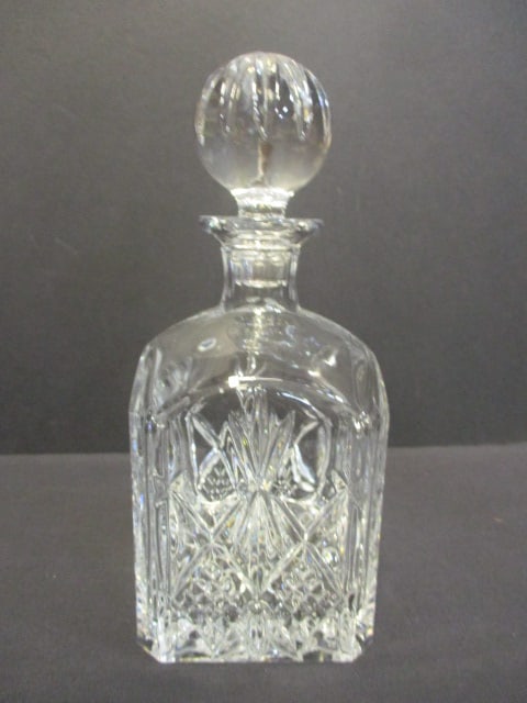 Vintage Towle Cut Glass Crystal Decanter (1 of 4)