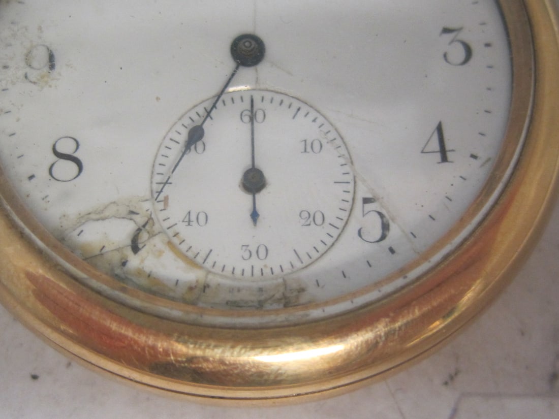 14k Gold Elgin 17 Jewels Pocketwatch - 3