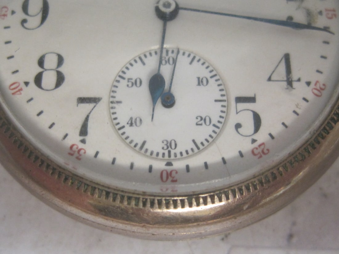 Elgin 7 Jewels Nickel Case Pocketwatch - 3