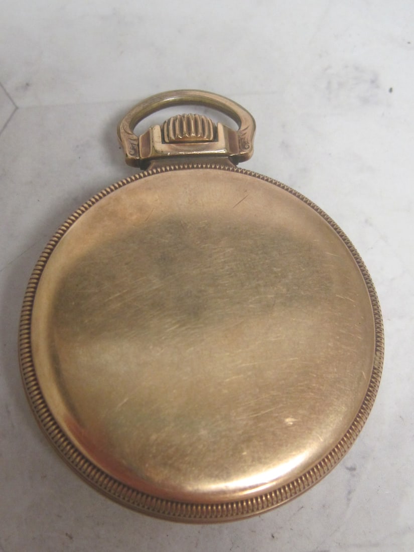 Elgin B.W. Raymond Model 17 Jewels 10k Gold-filled Pocketwatch - 4