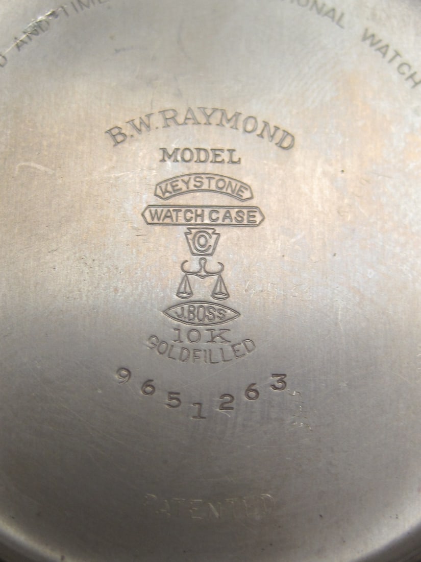 Elgin B.W. Raymond Model 17 Jewels 10k Gold-filled Pocketwatch - 7