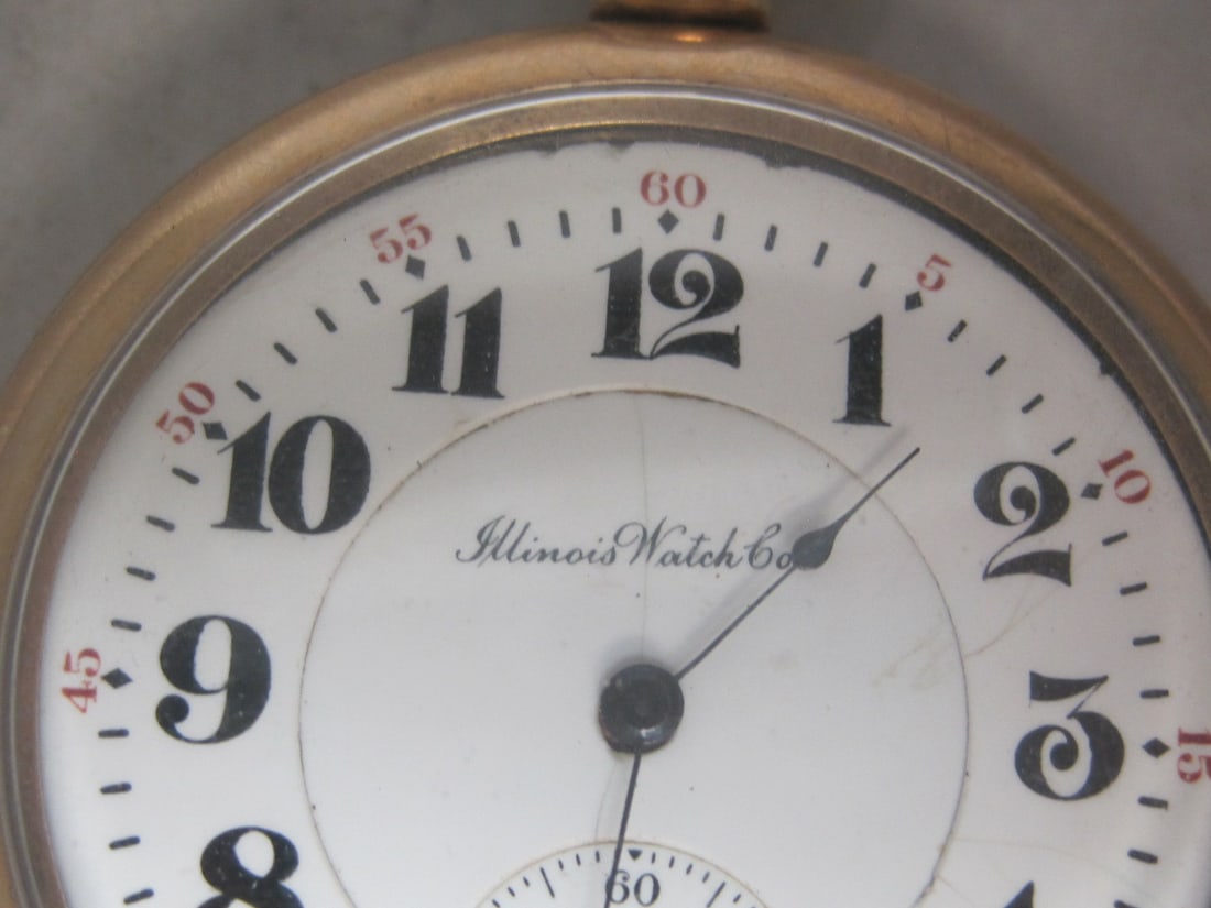 Illinois Watch Co. 19 Jewels Pocketwatch - 2