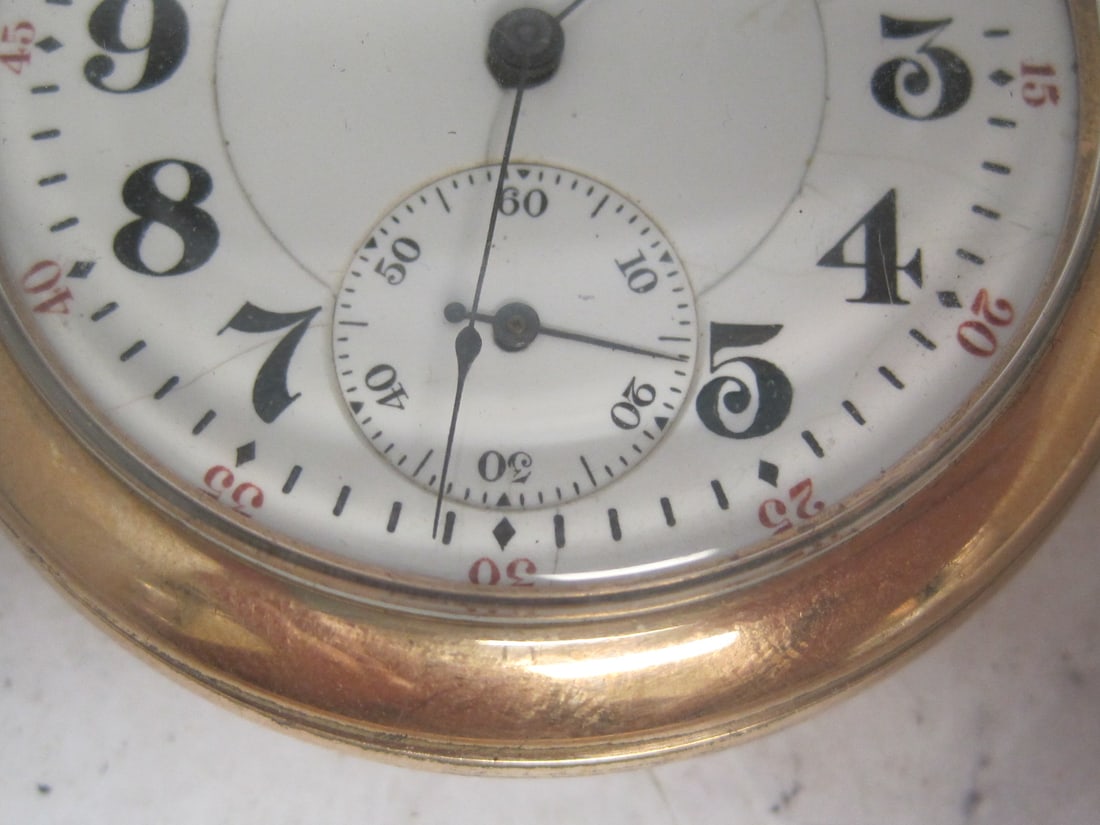 Illinois Watch Co. 19 Jewels Pocketwatch - 3