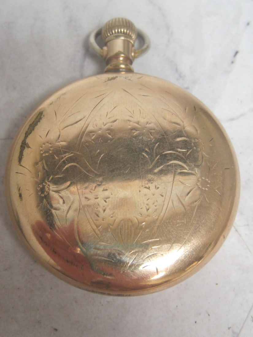Illinois Watch Co. 19 Jewels Pocketwatch - 4