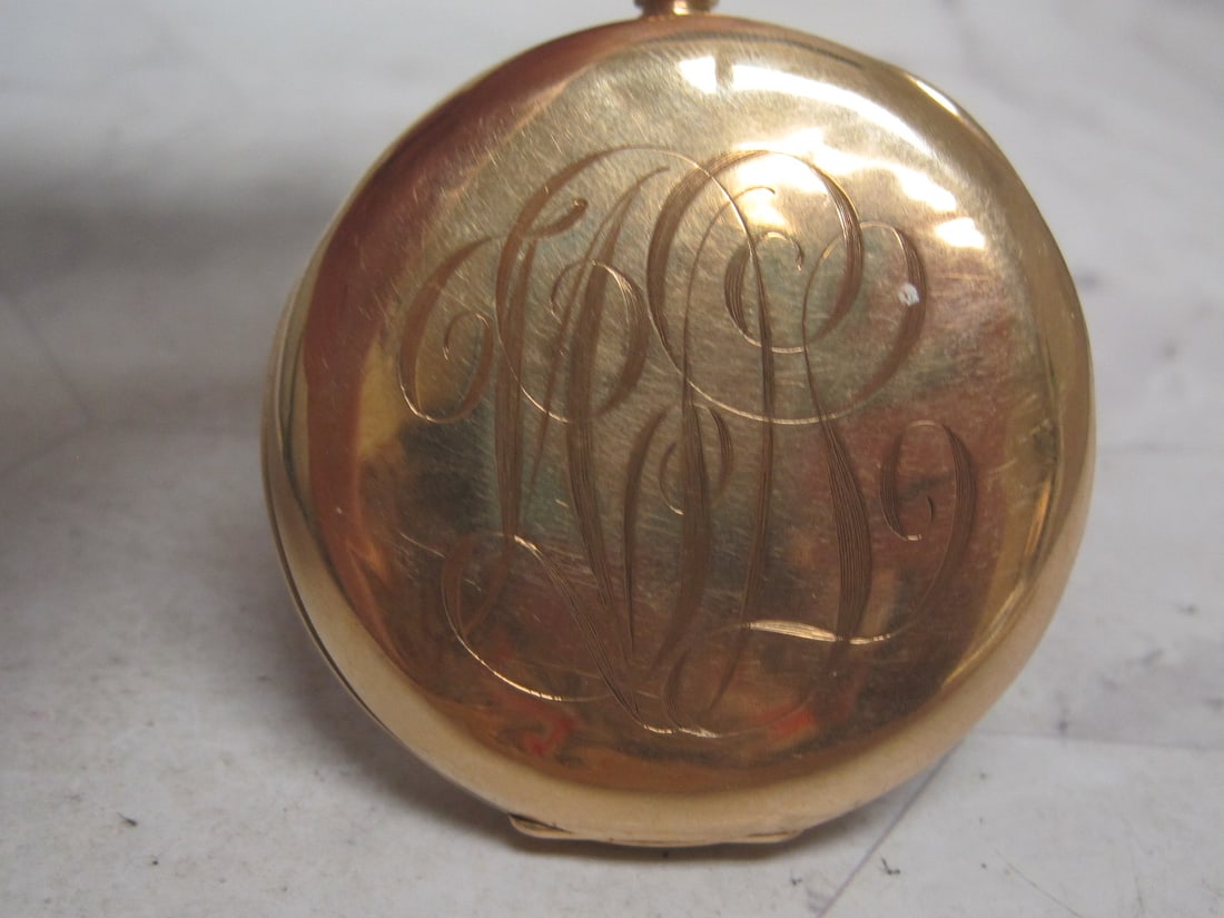 14k Gold Pocketwatch Case - 3