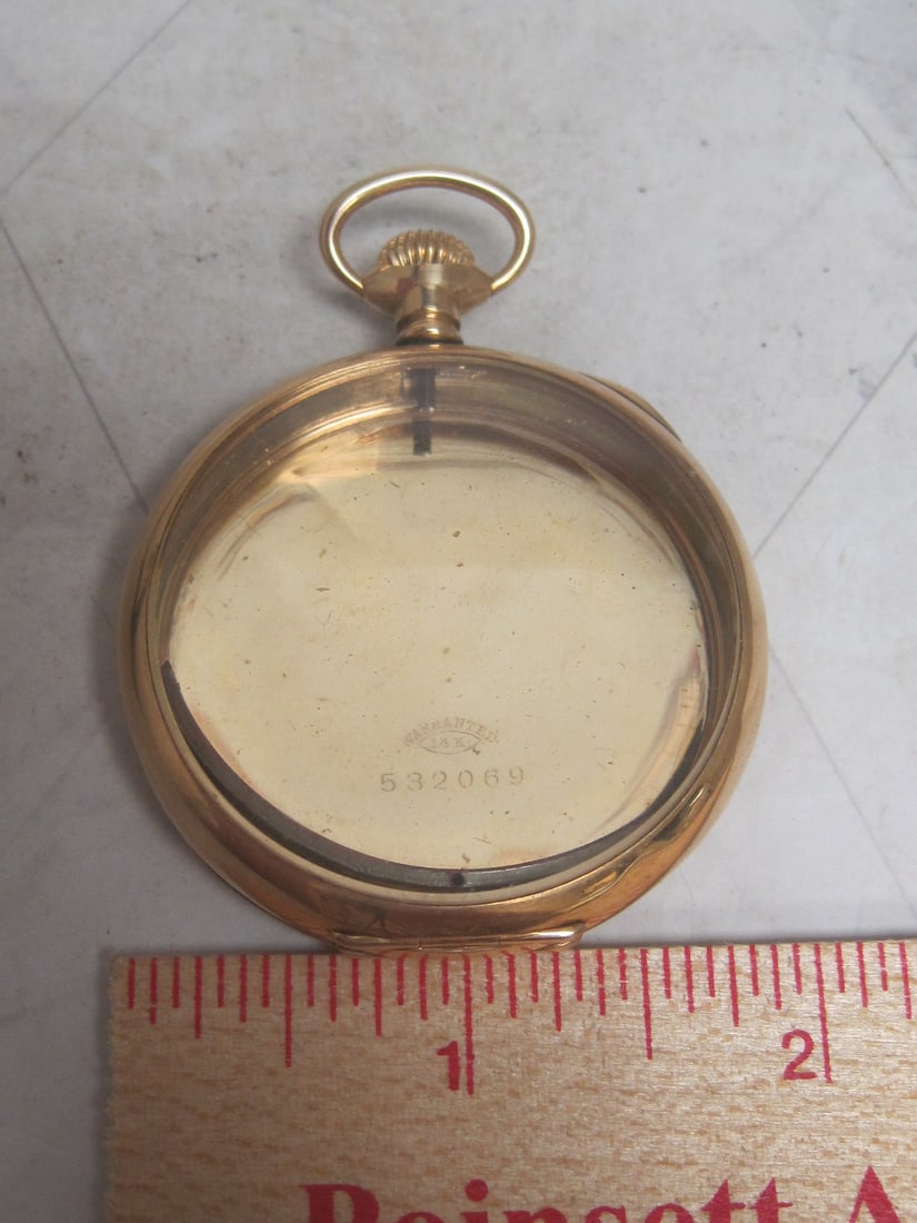 14k Gold Pocketwatch Case - 5