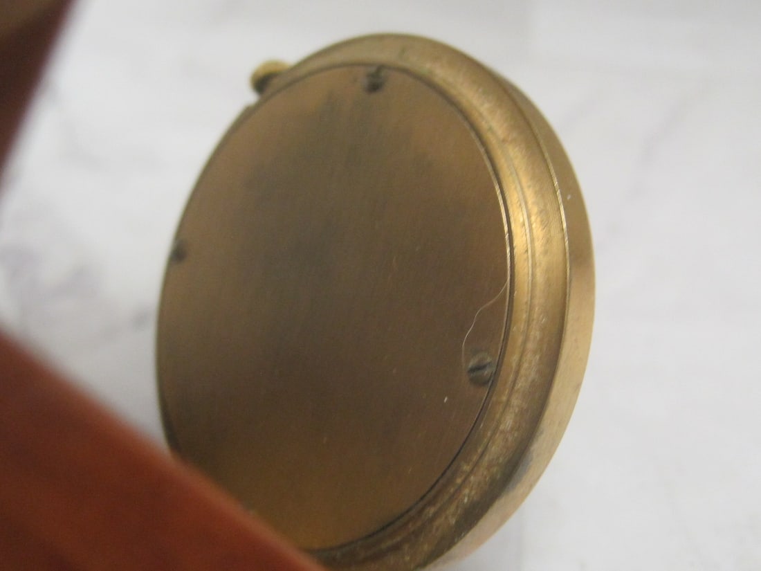 Asprey London Clock in Redwood Case - 4