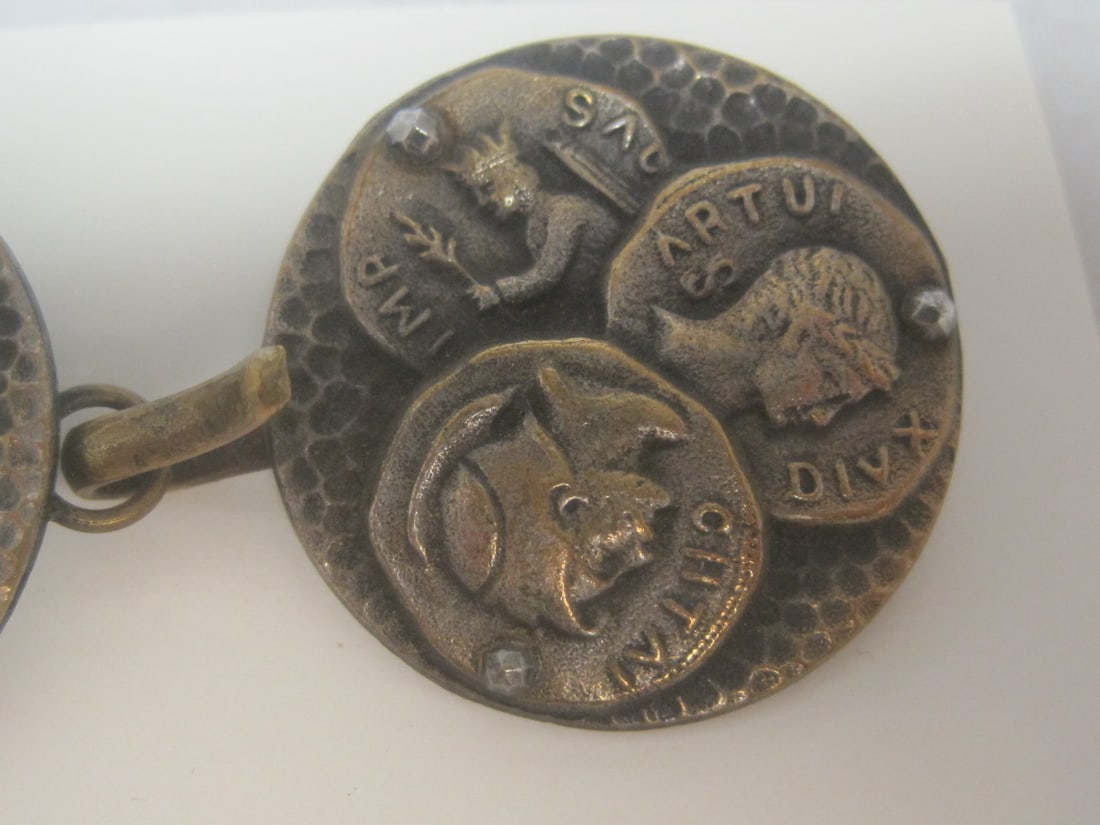 Coin Button Belt Buckle - 3