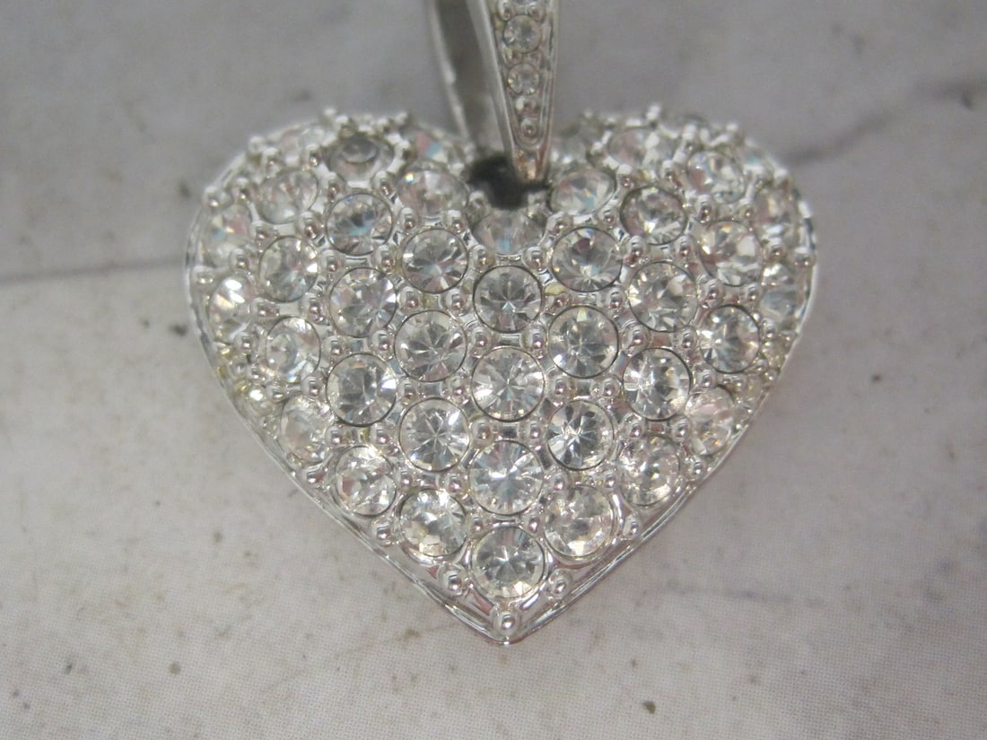 Swarovski Crystal Heart Pendant - 2