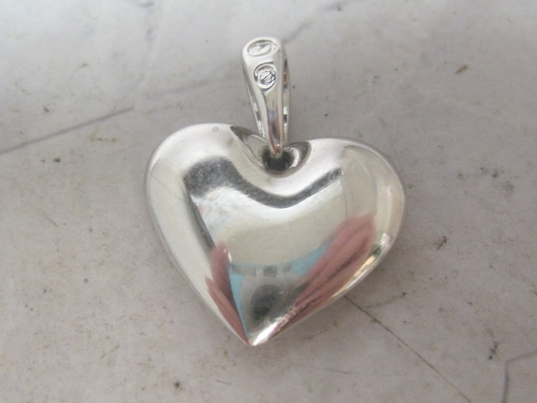 Swarovski Crystal Heart Pendant - 3