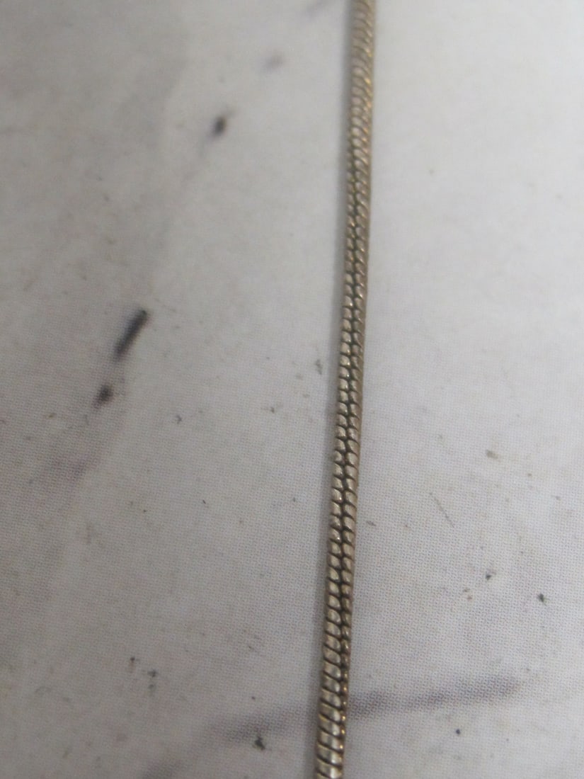 Sterling Silver Cross Pendant on 18" Sterling Silver Chain - 3