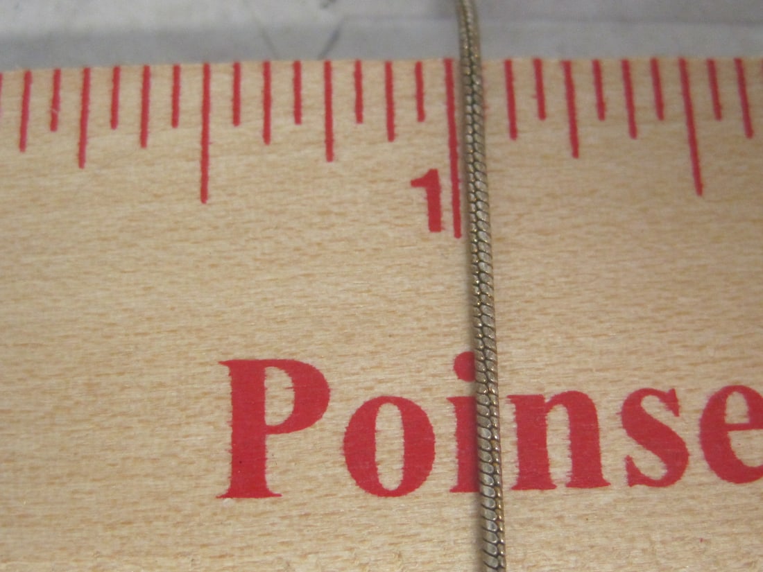 Sterling Silver Cross Pendant on 18" Sterling Silver Chain - 5