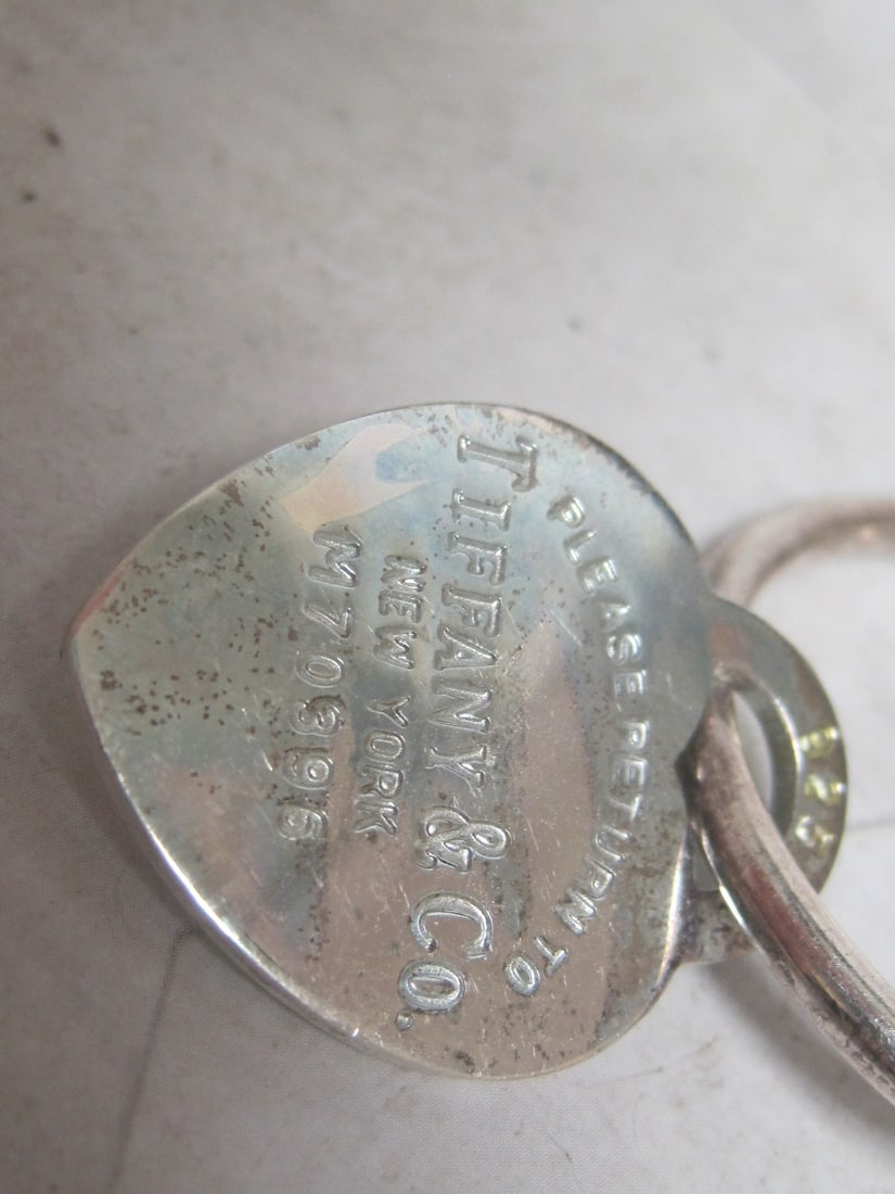 Sterling Silver Tiffany & Co. Horseshoe Key Ring - 2