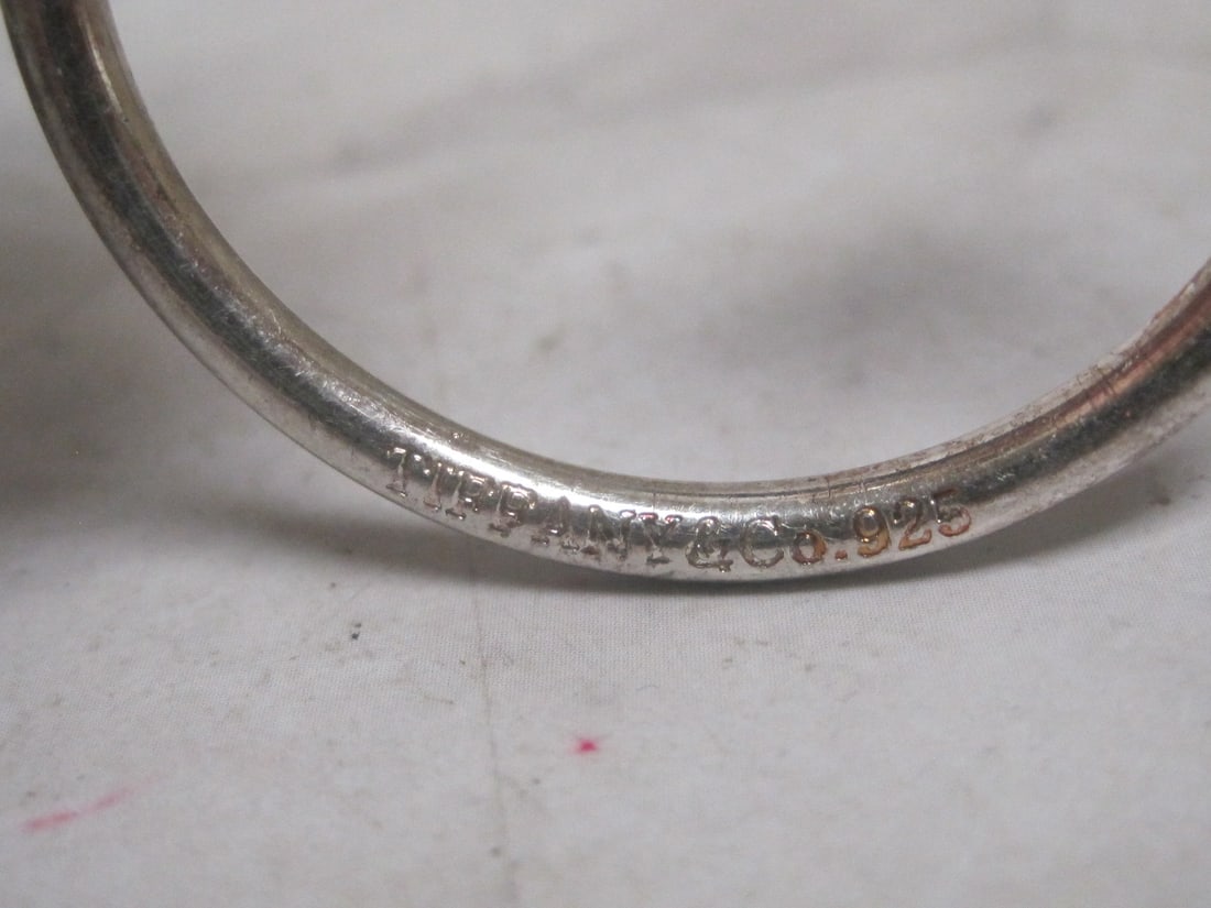 Sterling Silver Tiffany & Co. Horseshoe Key Ring - 6