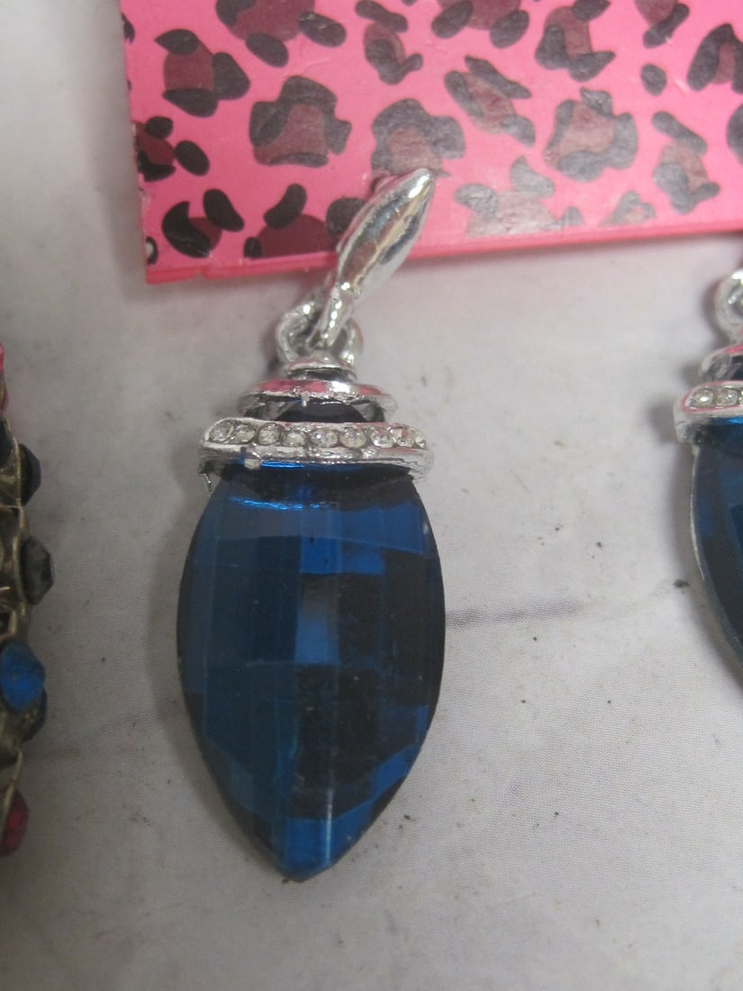 Betsey Johnson Earrings & Bracelet - 2