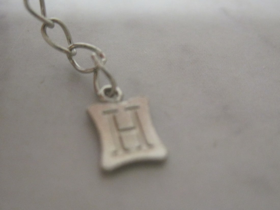 Sterling Silver 2 Layer Necklace with Owl & Envelope Pendant - 6