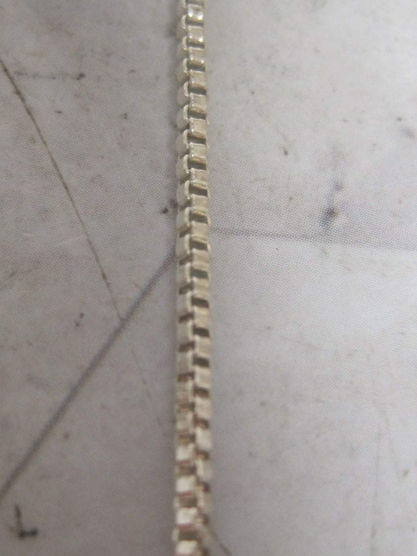 Sterling Silver Cross Pendant on 22" Sterling Silver Chain - 5