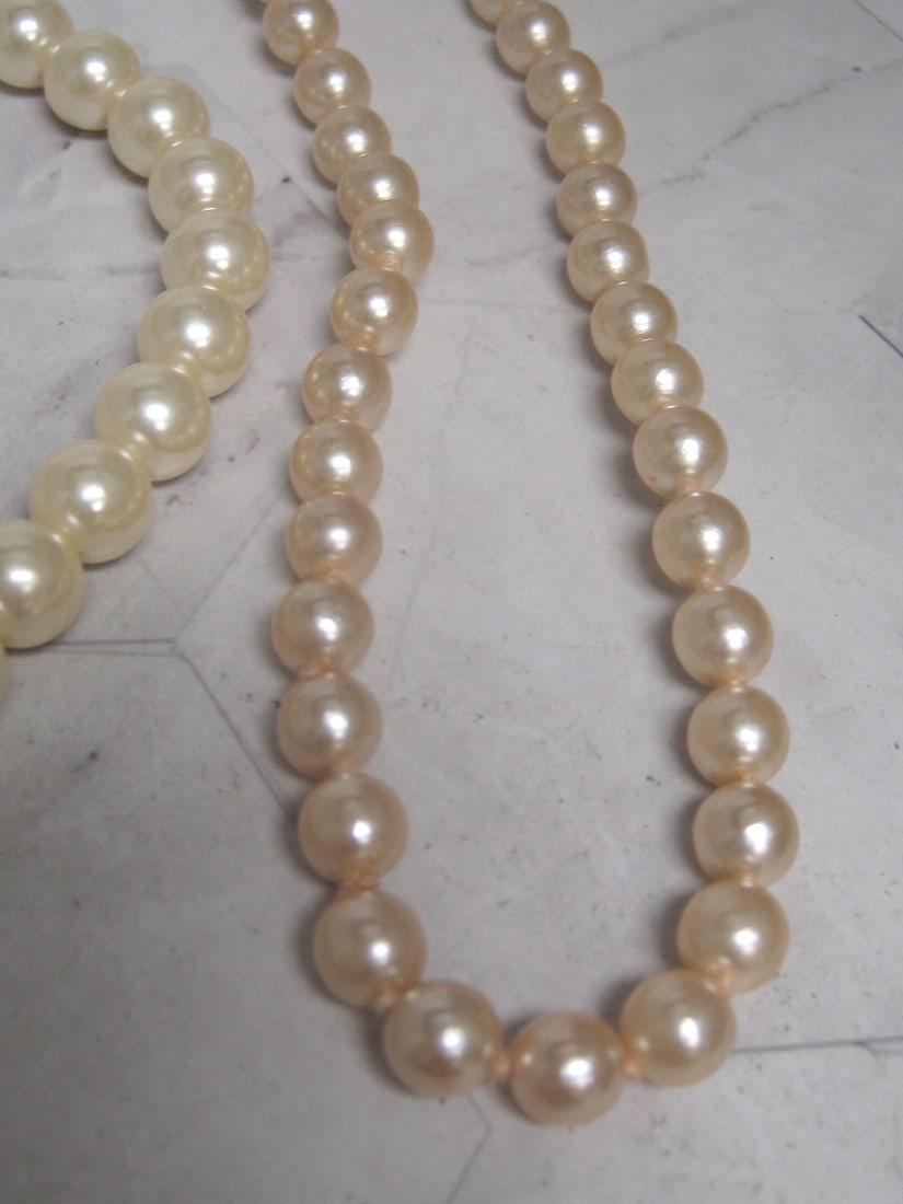 Lot of Faux Pearl Jewelry - 5