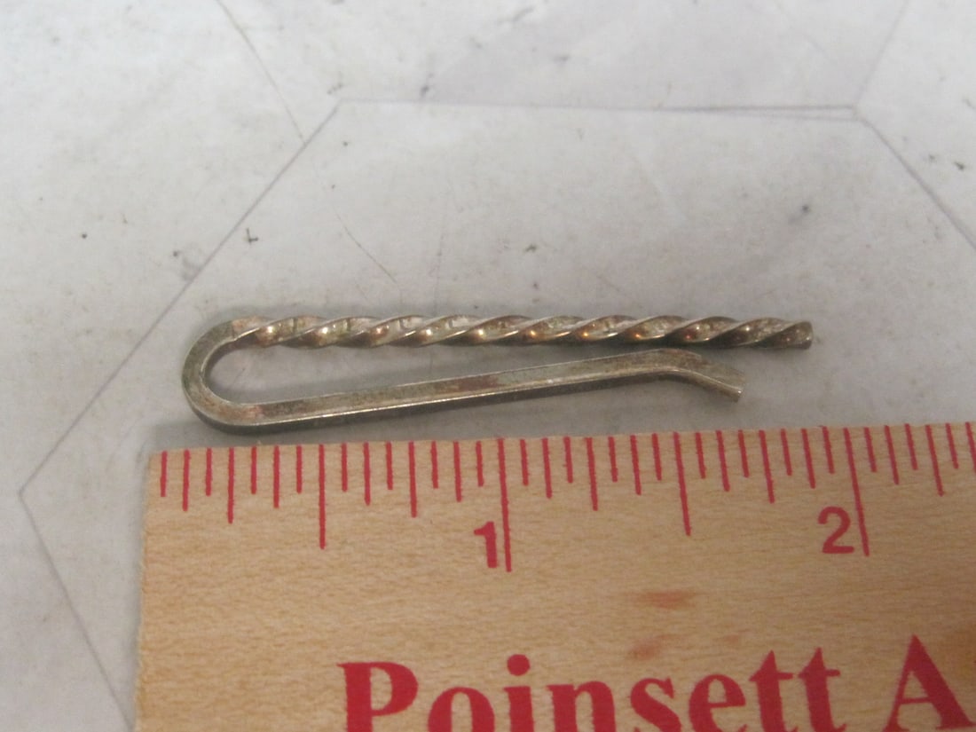 Sterling Silver Tiffany Tie Bar - 4