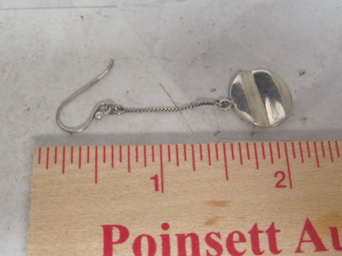 Lot of 2 Pairs of Sterling Silver Earrings - 4