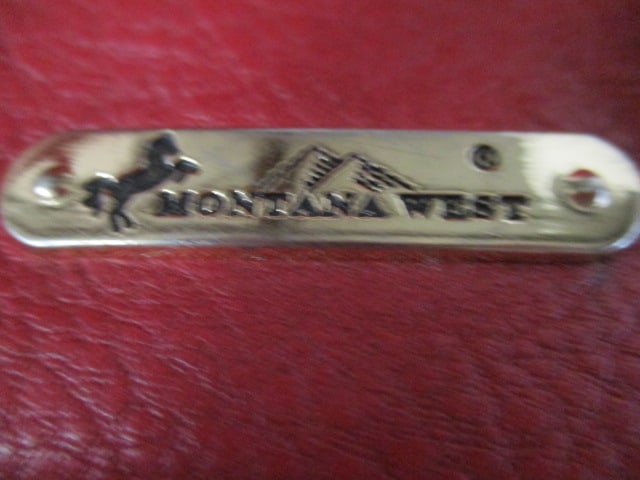 Montana West Red Leather Concealed Weapons Purse - 6