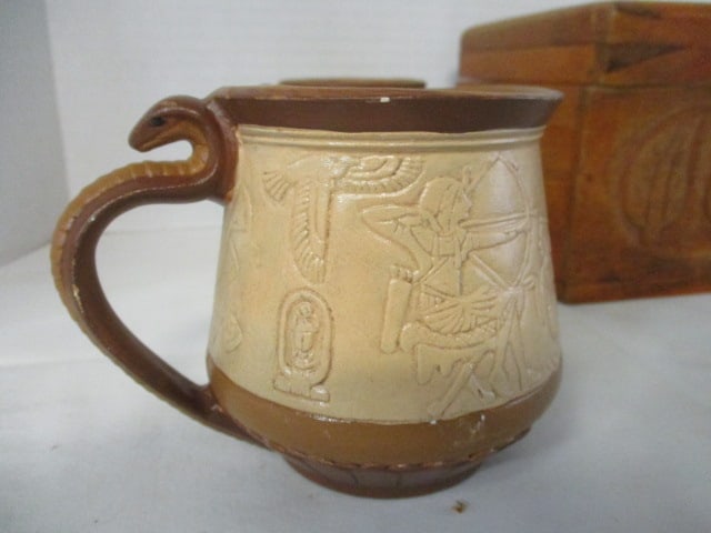 Manganese Dentritic Sandstone & Wood Keepsake Box - 12