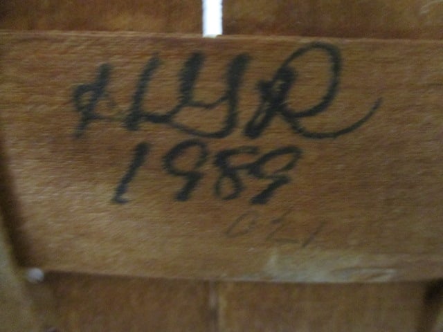 Longaberger Basket Signed 1989 - 3