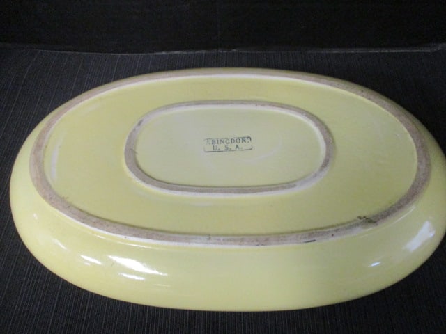 Abingdon USA Pottery Centerpiece Bowl - 4