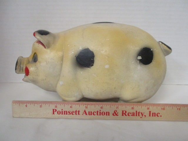 Chalkware Piggy Bank - 10