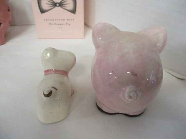Pig Soap, Misc. Pig Figurines - 6