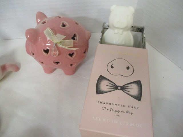 Pig Soap, Misc. Pig Figurines - 7