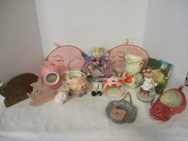 Kitchen Related Pigs Grouping: . 