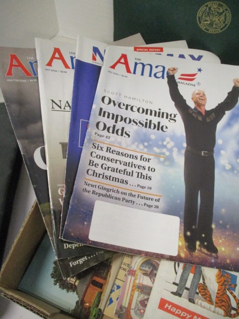 Vintage US Road Maps, 1931 Timeline Items, Army Hat, Misc. - 3