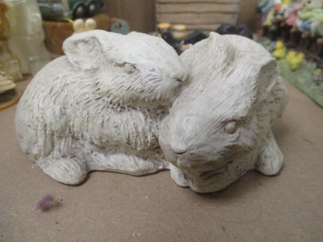 Turtles, Cow, Chickens, Rabbits, Figurines Grouping - 12