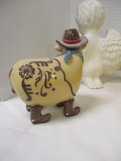 Turtles, Cow, Chickens, Rabbits, Figurines Grouping - 3