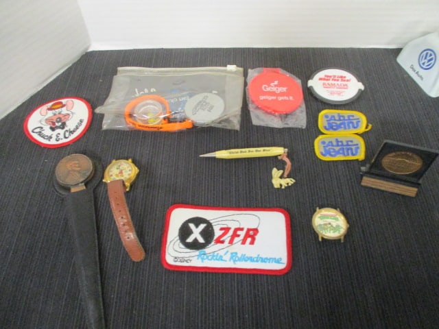 Advertising Grouping-Bells, Patvhes, Mirrors, etc. - 3