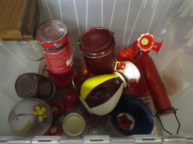 Hummingbird Feeders Grouping: . 