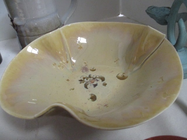 Pottery Plate, Bird Hook, Misc. - 6