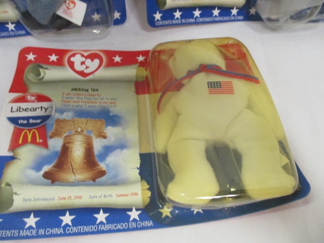 Ty Packaged American Trio 2000 Beanie Babies - 2